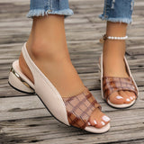 Isabel | Sandalias elegantes de tacón cómodo