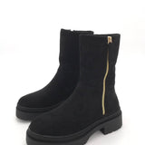 Botas Cozy Zipper - Negro