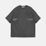 Camiseta oversize Training Club – Antracita