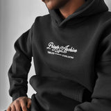 Sudadera oversize con capucha Private Archive – Negro