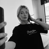 Camiseta oversize Private Archive – Negro