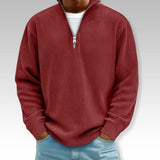 Tom | Jersey Ligero con Cuello de Cremallera