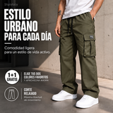 Pantalón cargo de hombre | 1+1 GRATIS