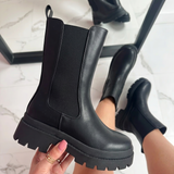 Botas altas Chelsea chunky - Negro