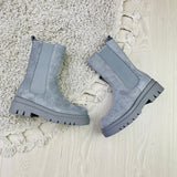 Botas altas Chelsea Lt. - Gris