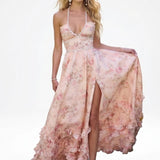 Vestido Elegante de Corte Femenino