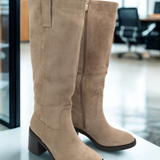 Botas altas Macy - Caqui
