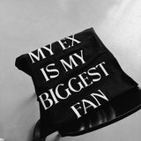 Camiseta oversize EX – Negro