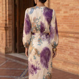 Vestido Clásico de Corte Fluido