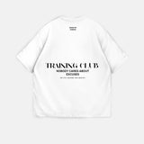 Camiseta oversize Training Club – Crudo