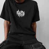 Camiseta oversize Tribal – Negro