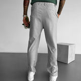 Pantalón chino baggy – Gris