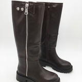 Botas Els (caña ajustable - Marrón