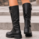 Botas Eef (caña ajustable - Negro