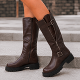Botas Eef (caña ajustable - Marrón