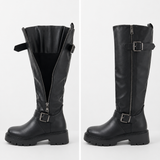 Botas Eef (caña ajustable - Negro