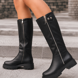 Botas Els (caña ajustable - Negro
