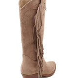 Botas Fringle Festi - Caqui
