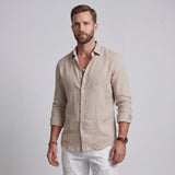 Álvaro | Camisa de Lino de Corte Relajado