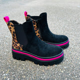 Botines Botas - Fucsia