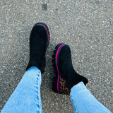 Botines Botas - Fucsia