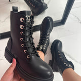 Botas Sarina - Negro