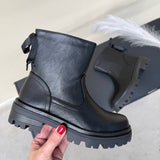 Botas Bow - Negro
