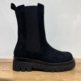 Botas Chelsea Suedine - Negro
