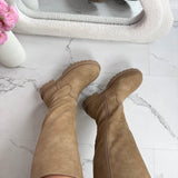 Botas altas Anetta - Caqui