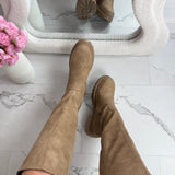 Botas altas Anetta - Caqui
