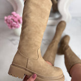 Botas altas Anetta - Caqui