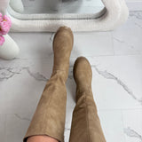 Botas altas Anetta - Caqui