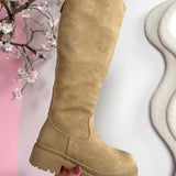 Botas altas Anetta - Caqui
