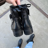 Botas Bow - Negro