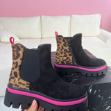 Botines Botas - Fucsia