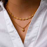 Collar Corazón Relieve