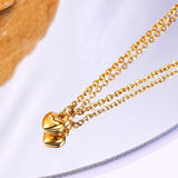 Collar Corazón Relieve