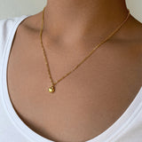 Collar Corazón Relieve