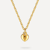 Collar Corazón Relieve