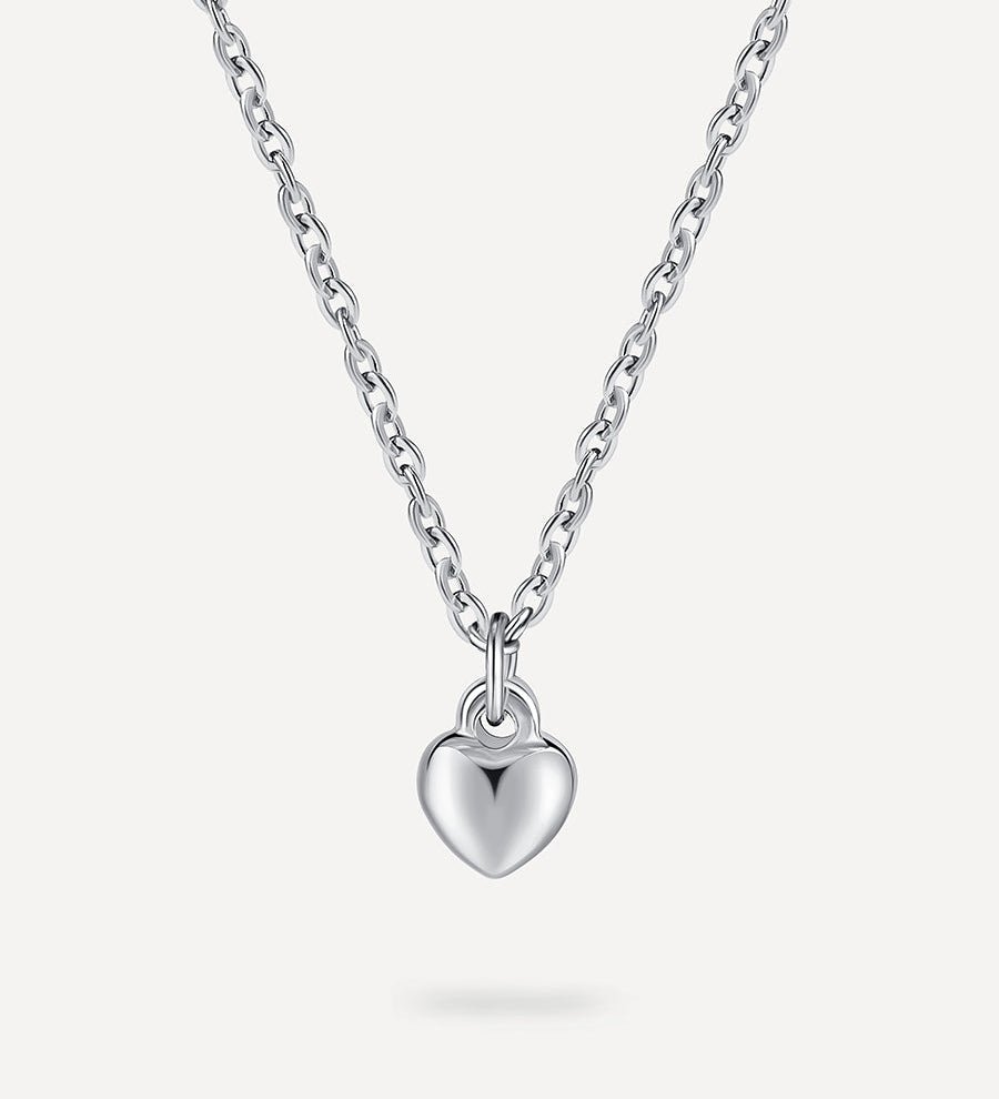 Collar Corazón Relieve