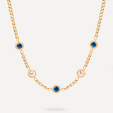 Collar Dueto Mar y Cielo