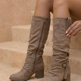 Botas altas Lianne - Caqui