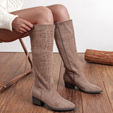 Botas altas estampadas - Topo