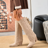 Botas altas Livia - Caqui