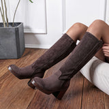 Botas altas Bernice - Marrón