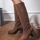 Botas altas Bernice - Camel