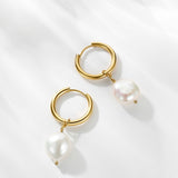 Pendientes Perla Contemporánea