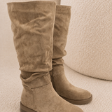 Botas altas Mondy - Caqui