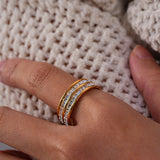 Anillo Doble Destello