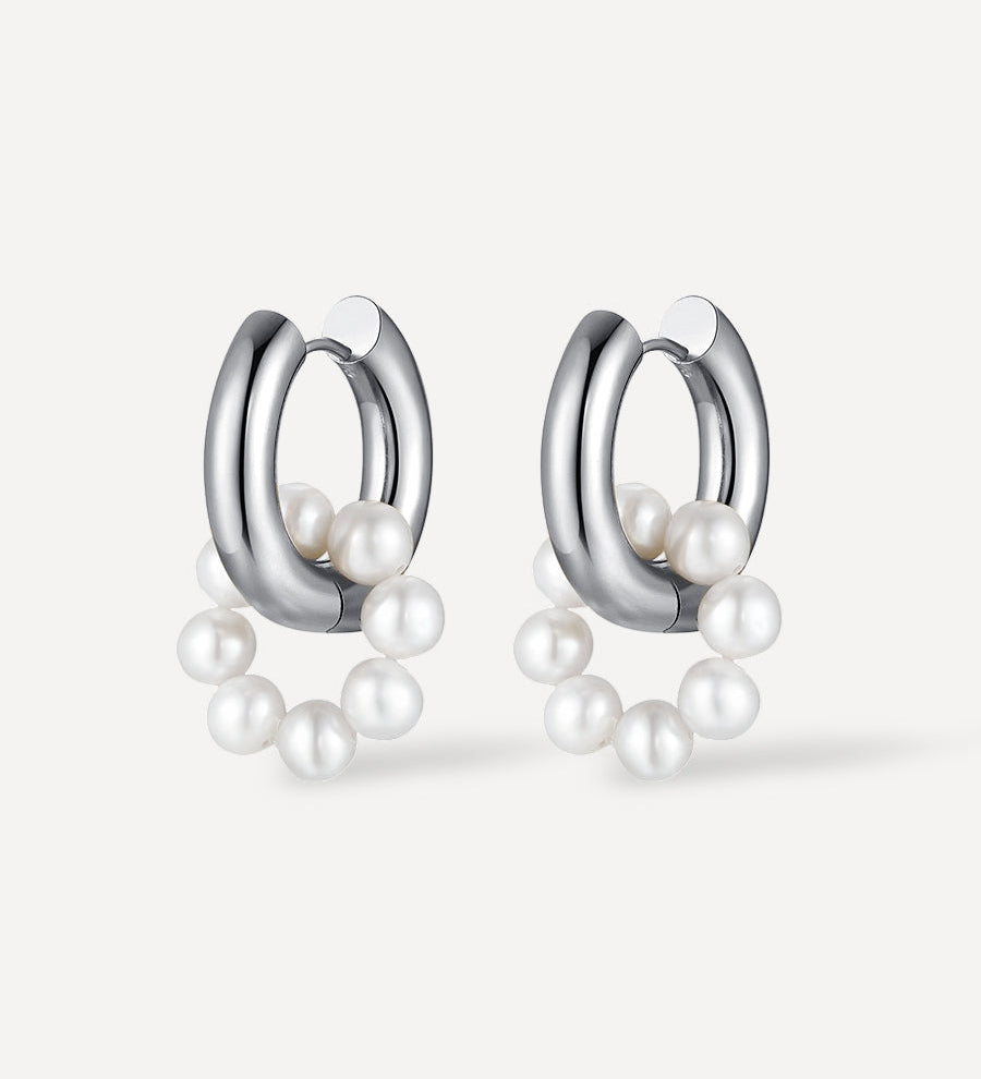 Aros con Perlas